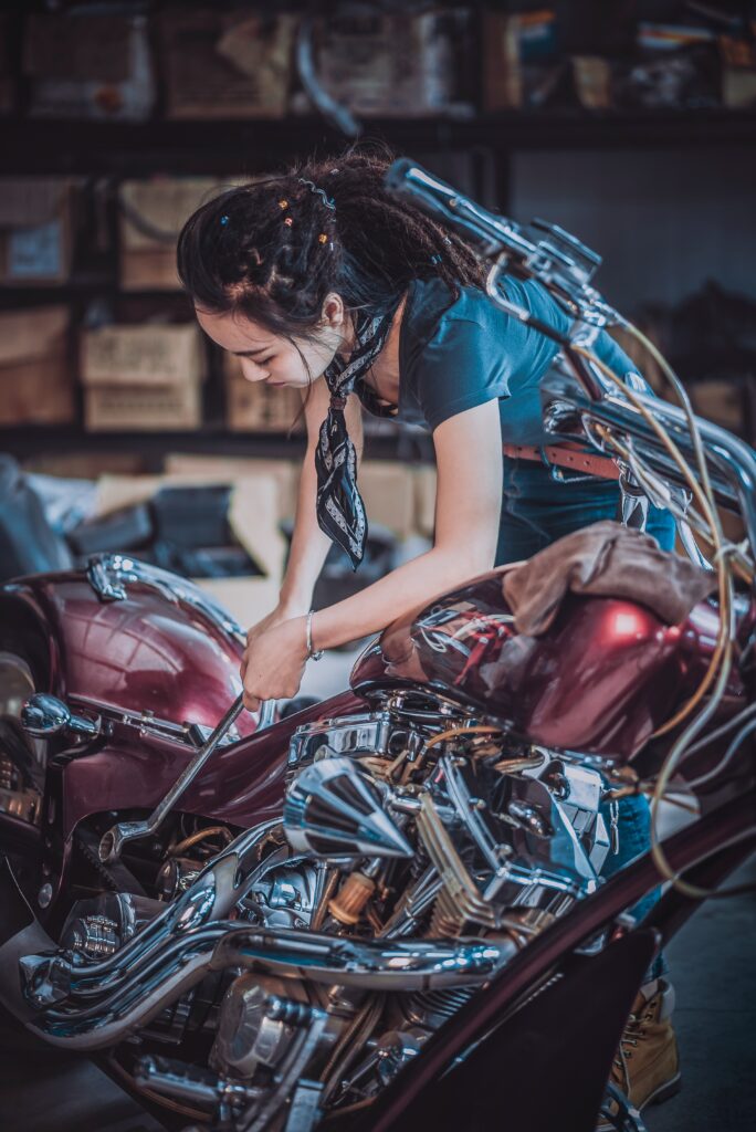 Female mechanic