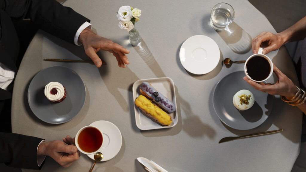 Luxury coffee tasting experience with curated food pairings in 2025